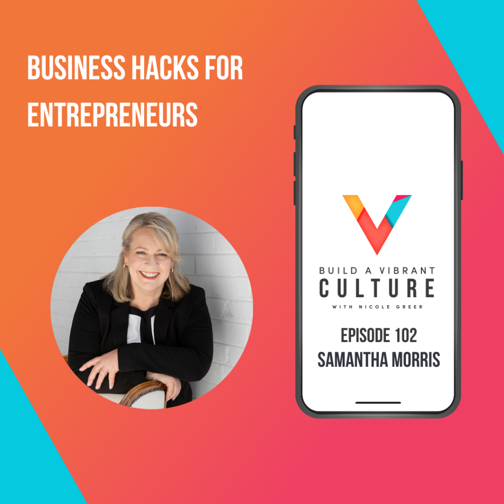 "Business Hacks for Entrepreneurs." Samantha Morris, Episode 102